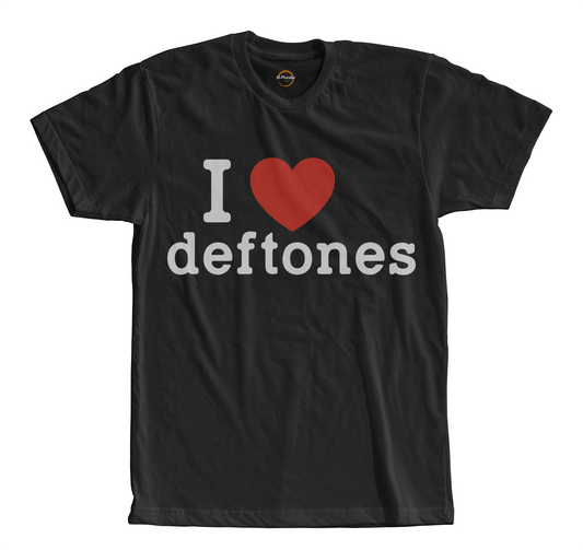 I heart Deftones tee